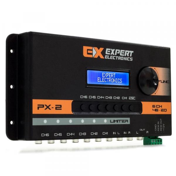Processador de Audio Banda Expert Electronics PX2 Limiter 6 Vias, Equalizador 46 Bandas