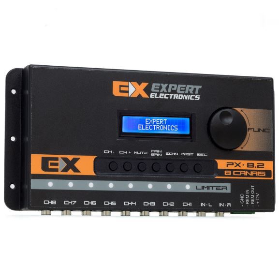 Processador de Áudio Banda Expert Electronics PX8.2 8 Vias