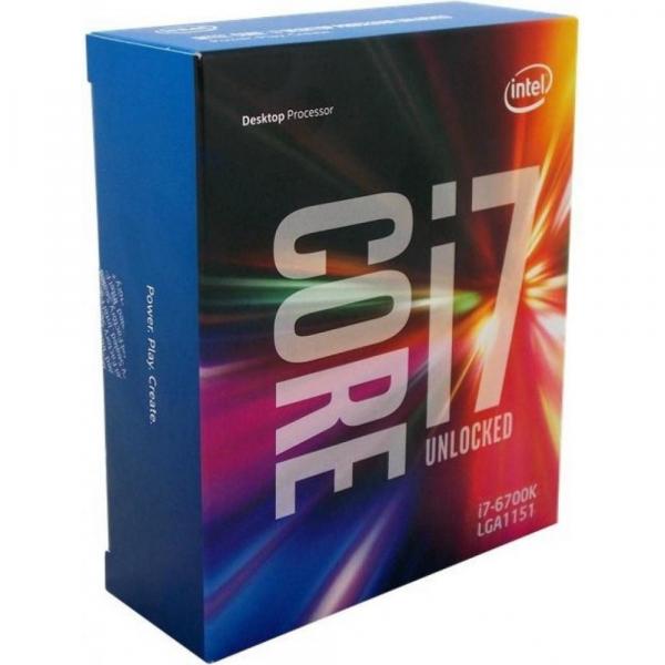 Processador Intel 6700K Core I7, LGA 1151, 4.00 GHz, Box - BX80662I76700K - 6ª Ger - Intel