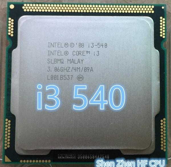 Processador Intel Core I3 540 3.06Ghz 1156 OEM