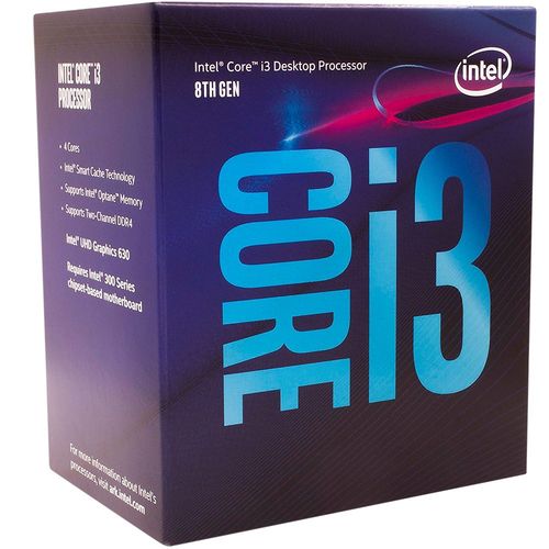 Processador Intel Core I3-8100 3.6GHz 6Mb Lga 1151 65W