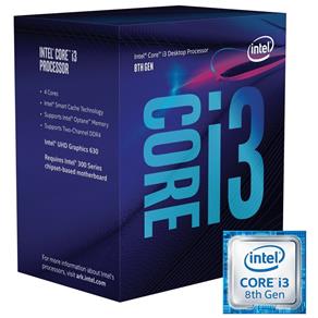 Processador Intel Core I3-8100 Box (LGA 1151 / 3.6Ghz / 6MB Cache)