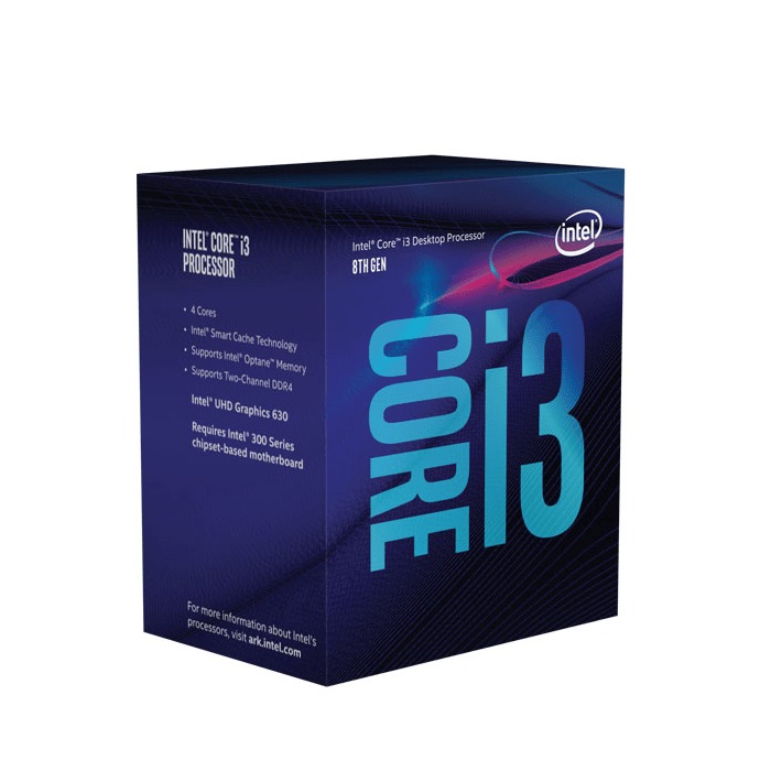 Processador Intel Core I3-8100 Coffee Lake 3.60 Ghz 6Mb - Bx80684I3810...