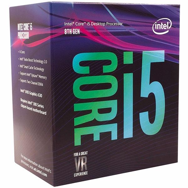 Processador Intel Core I5 8400 2.8 GHz 9MB Coffee Lake 8a Geração BX80684I58400