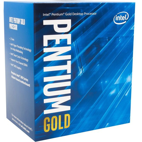Processador INTEL G5400 Pentium GOLD (1151) 3.70 GHZ BOX - BX80684G5400 - 8A GER
