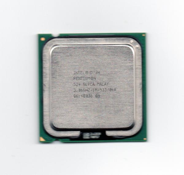 Processador Intel Pentium 4 524 3.06ghz Lga 775 Fsb 533 1Mb
