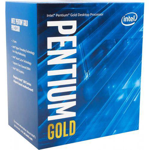 Processador Intel Pentium Gold G5400 Coffee Lake 8a Geração, Cache 4mb, 3.7ghz, Lga 1151, Intel HD Graphics 610 - Bx8068
