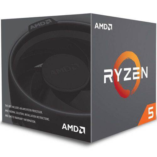 Processador Ryzen 5 1600 Six Core 3.2ghz Am4 Yd1600bbaebox Amd