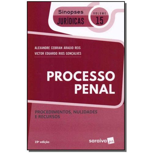 Processo Penal - Vol. 15 - 19ed/19