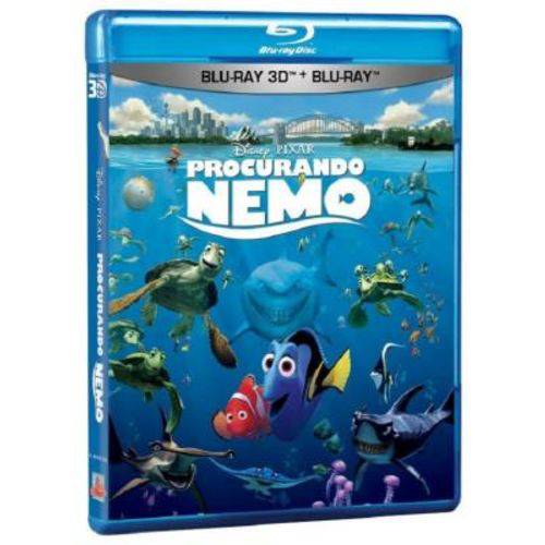 Procurando Nemo - Blu Ray + 3D Filme Infantil