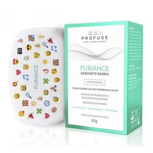 Profuse Puriance Sabonete Purificante 80g +Grátis 1 Saboneteira