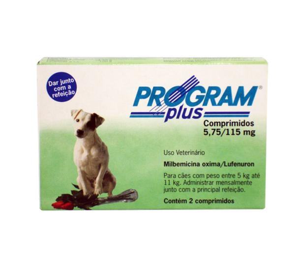 Program Plus 115mg Antipulgas Cães 5 a 11kg Vetoquinol
