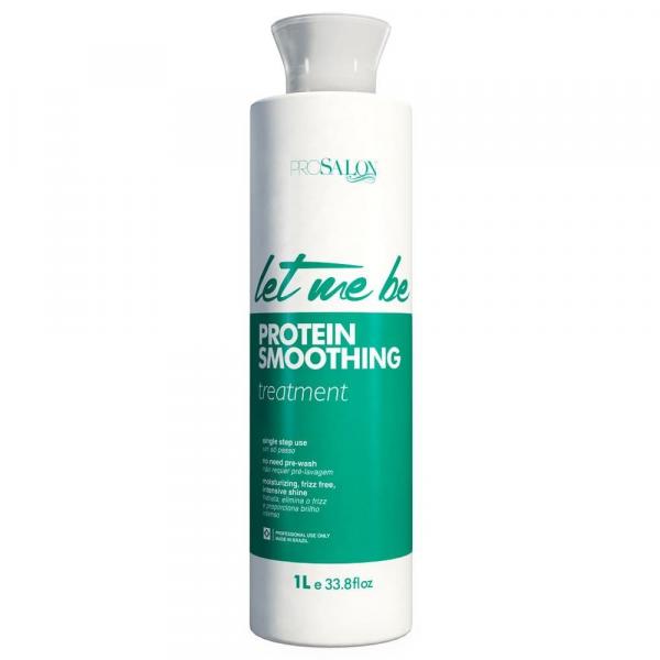Tudo sobre 'Progressiva Let me Be Protein Smoothing Treatment Prosalon 1l - Livre de Formol'