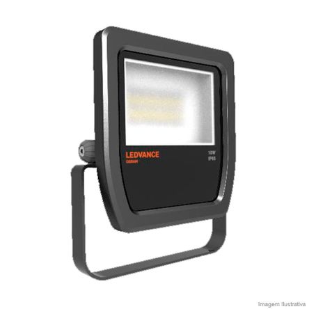 Projetor de LED Ledvance Floodlight 10W/830 Bivolt Osram