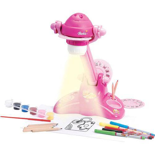 Projetor Desenhos Barbie Infantil Brinquedo 100 Modelos