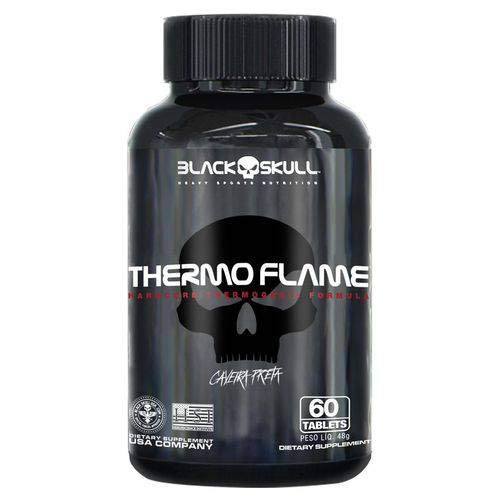 Promoção Termogenico Thermo Flame 60cps - Black Skull Bope