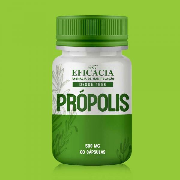 Própolis 500 Mg - 60 Cápsulas - Farmácia Eficácia