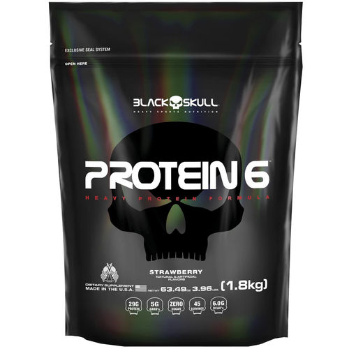 Protein 6 Black Skull 1,8k - Chocolate