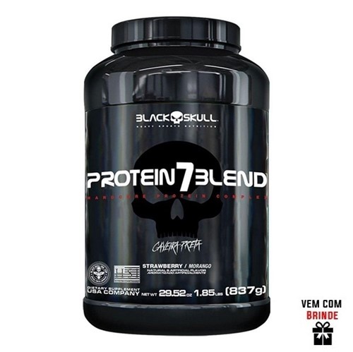 Protein 7 Blend 837G Black (amendoim)
