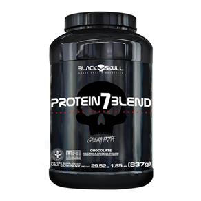Protein 7 Blend 837G Chocolate Caveira Preta - Black Skull