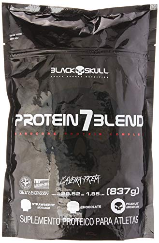 Protein 7 Blend - 837g Refil Peanut - Black Skull, Black Skull