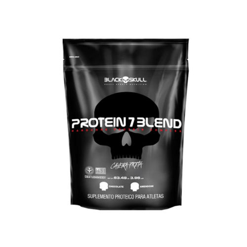 Protein 7 Blend 837gr - Black Skull - Amendoim