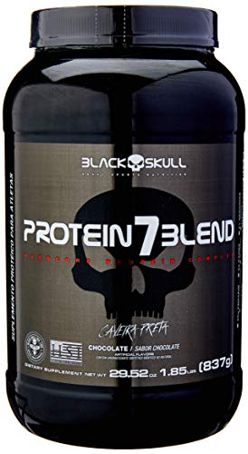 Protein 7 Blend, Black Skull, Chocolate, 837 G
