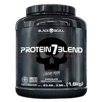 Protein 7 Blend (Caveira Preta) 1,8Kg Pote - Black Skull