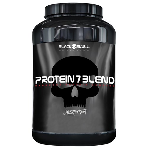 Protein 7 Blend Caveira Preta (837G) - Black Skull Amendoim