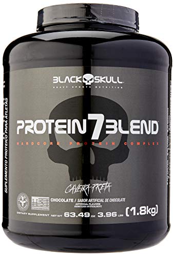 Protein 7 Blend - Chocolate - Black Skull, 1800 G