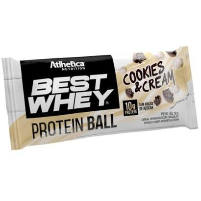 Protein Ball Best Whey - 1 Unidade Cookies&Cream - Atlhetica