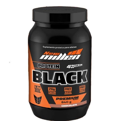 Protein Black - 840g - Chocolate - New Millen