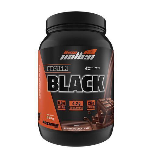 Protein Black - 840g Chocolate - New Millen