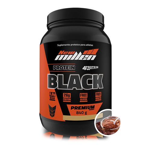 Protein Black 840g - New Millen