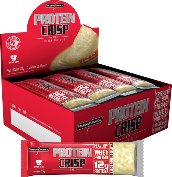 PROTEIN CRISP (12 UNIDADES) (540 G) - Romeu e Julieta - IntegralMedica