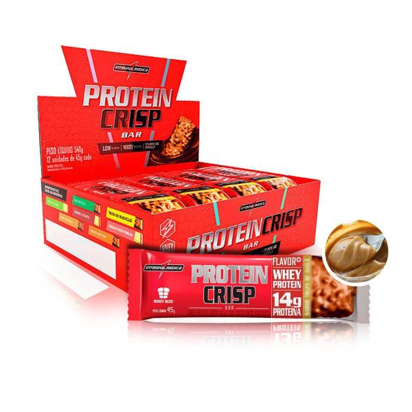Protein Crisp Bar 12 Unidades 45g - IntegralMedica