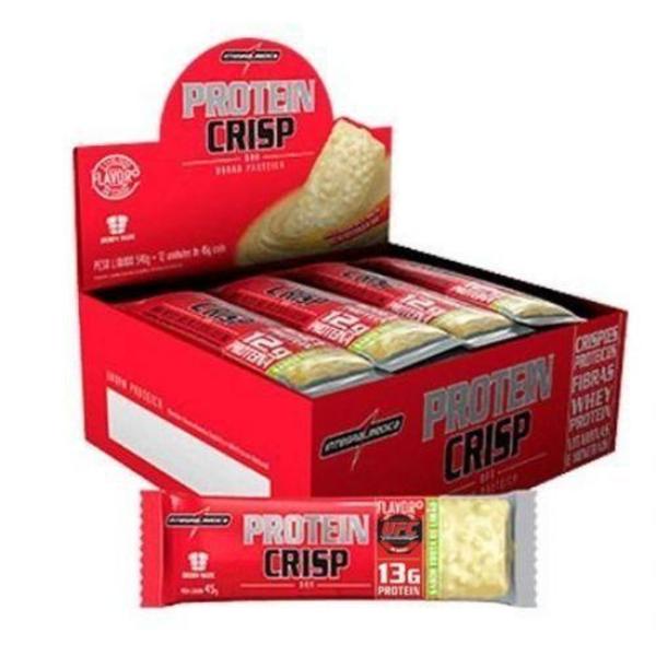 Protein Crisp Bar - 12 Unidades Cheesecake Frutas Vermelhas - Integralmédica - Integralmedica