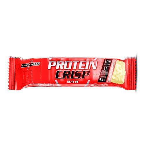 Protein Crisp Bar - Barra de 45g Cheesecake de Frutas Vermelhas - Integralmédica - Integralmedica