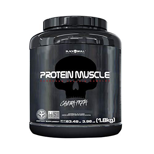 Protein Muscle 1,8kg - Black Skull (Caramelo)