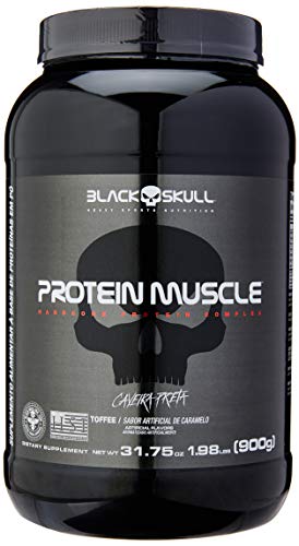 Protein Muscle Caramelo, Black Skull, 900g