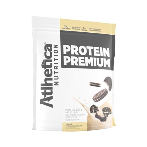 Protein Premium Atlhetica 850G - Cookies & Cream