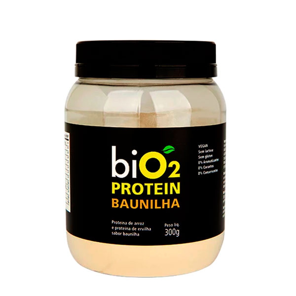 Proteína de Arroz e Ervilha Sabor Baunilha Bio2 300g