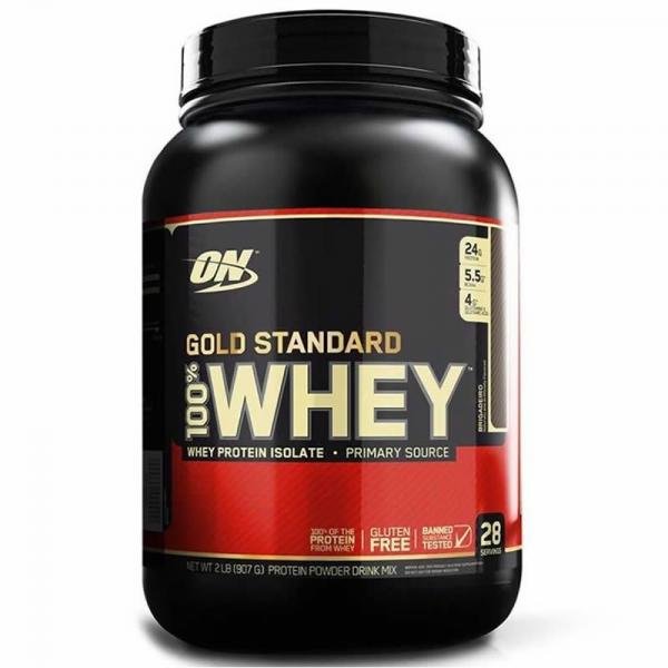 Proteína Whey Protein 100 Whey Gold Standard 2LB Optimum Nutrition