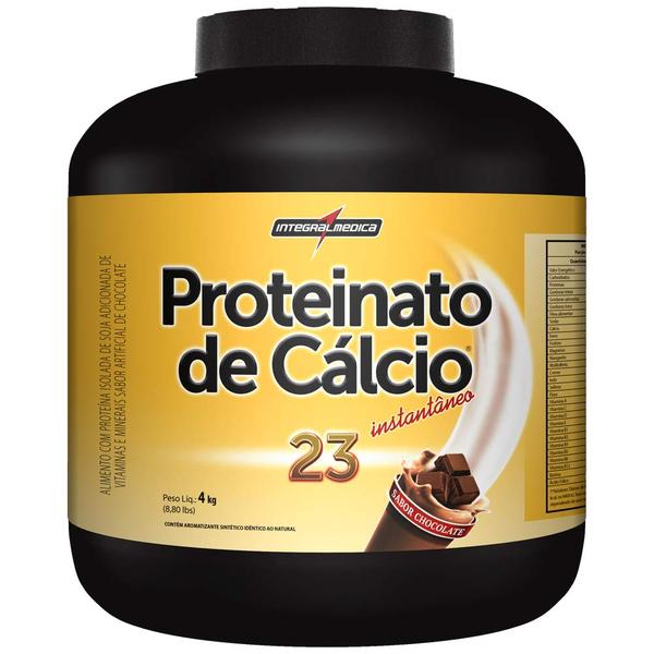 Proteinato de Cálcio Instantâneo 23 - 4 Kg - Chocolate - Integralmédica