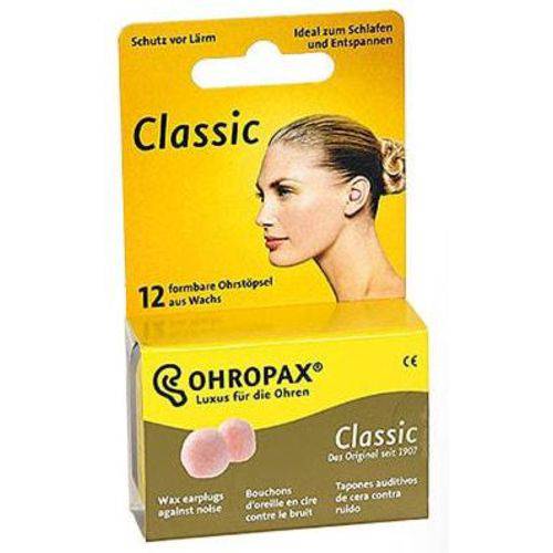 Protetor Auricular Ohropax - Luxo para Seus Ouvidos - 6 Pares - 23Dbs