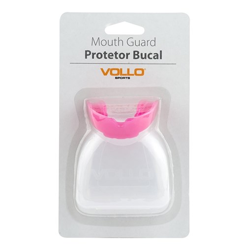 Protetor Bucal Vollo com Estojo VM502 Rosa