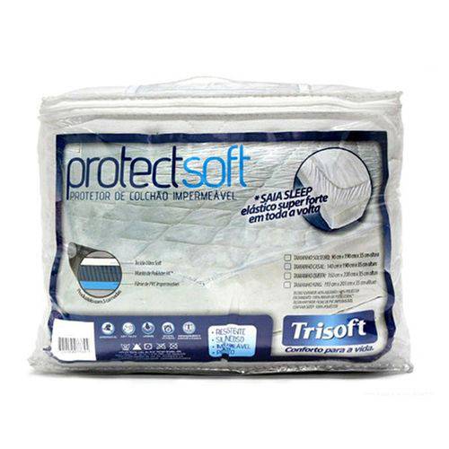 Protetor de Colchão Solteiro Impermeável Protect Soft - Trisoft