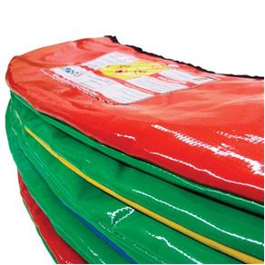Protetor de Molas para Cama Elástica 1,40M - Protetor de Molas Premium com 2.0cm de Espuma, Lona Vinílica KP1000 (mesmo Material que o Inflavel é Fabr