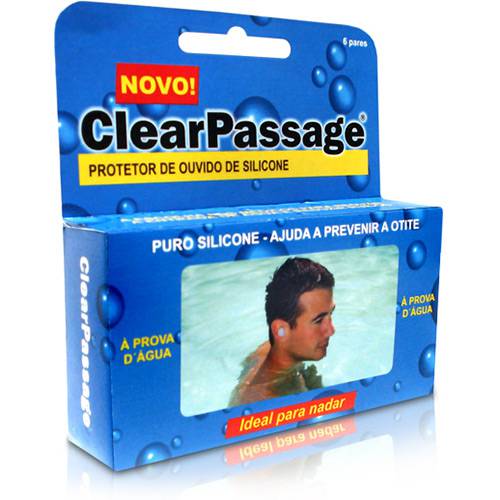 Protetor de Ouvido de Silicone Adulto - ClearPassage