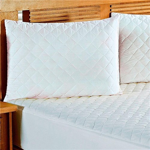 Protetor de Travesseiro Impermeável Solteiro Sleep Branco